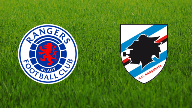 Rangers FC vs. UC Sampdoria