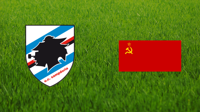 UC Sampdoria vs. Soviet Union