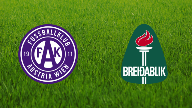 Austria Wien vs. Breiðablik UBK