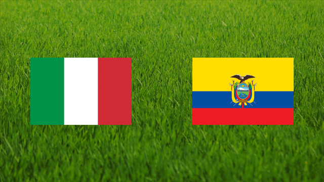 Italy vs. Ecuador