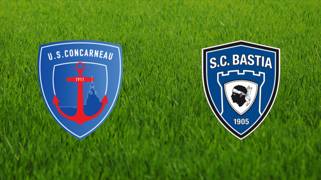 US Concarneau vs. SC Bastia