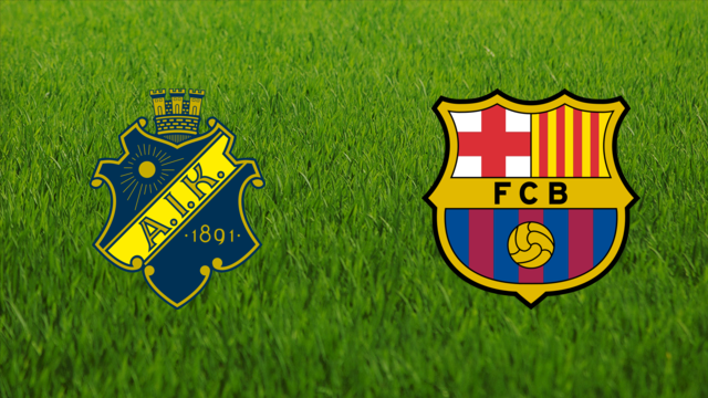 AIK Fotboll vs. FC Barcelona