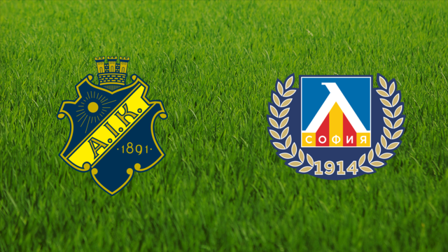 AIK Fotboll vs. Levski Sofia