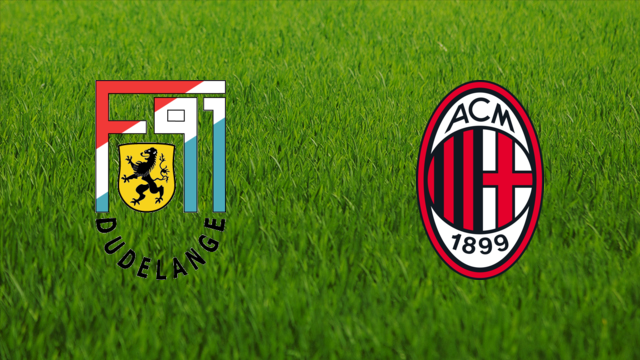 F91 Dudelange vs. AC Milan