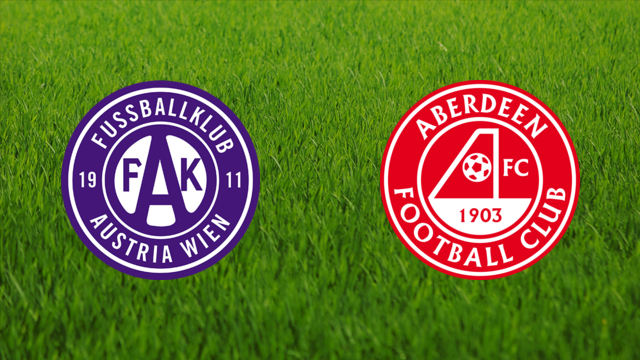 Austria Wien vs. Aberdeen FC Austria Wien vs. Aberdeen FC