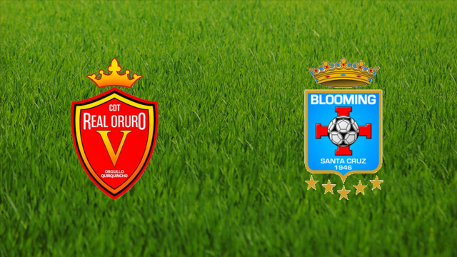 CDT Real Oruro vs. Club Blooming CDT Real Oruro vs. Club Blooming