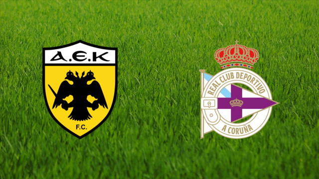 AEK FC vs. Deportivo da Coruña AEK FC vs. Deportivo da Coruña