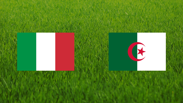 Italy vs. Algeria