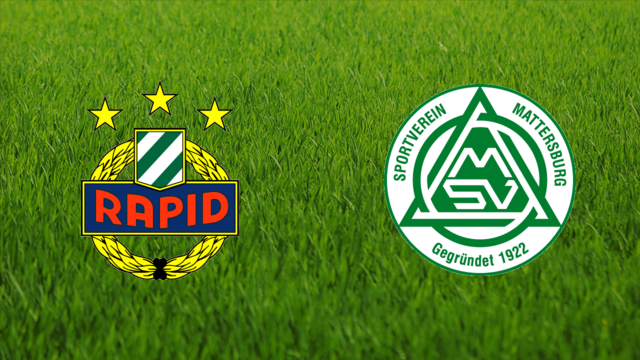 Rapid Wien vs. SV Mattersburg