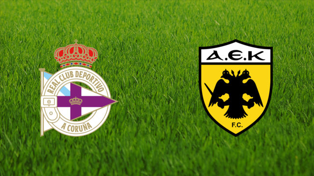 Deportivo da Coruña vs. AEK FC Deportivo da Coruña vs. AEK FC