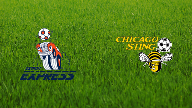 Detroit Express vs. Chicago Sting