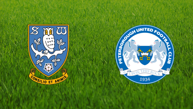 Sheffield Wednesday vs. Peterborough Utd.